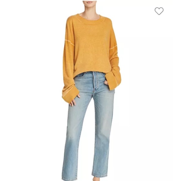 ELIZABETH and JAMES Cashmere Sweater Oversized Slouchy Casual Lux, Size XS - Picture 2 of 16